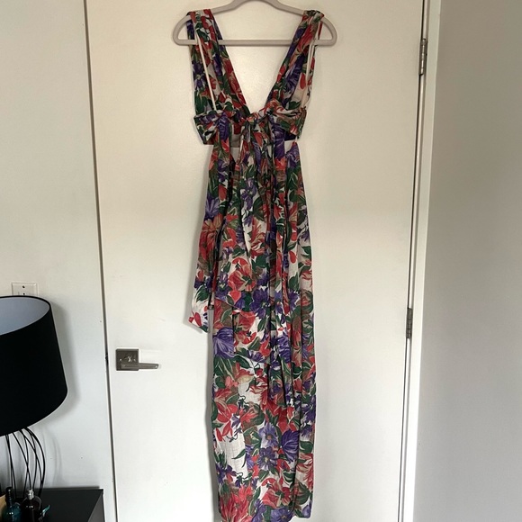 Just Bee Queen Sara floral purple dress size small NEW! New with tags! - Picture 10 of 17